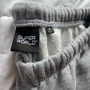 Aritzia super world sweatpants